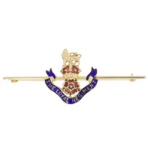 S442 The Loyal Regiment bar brooch