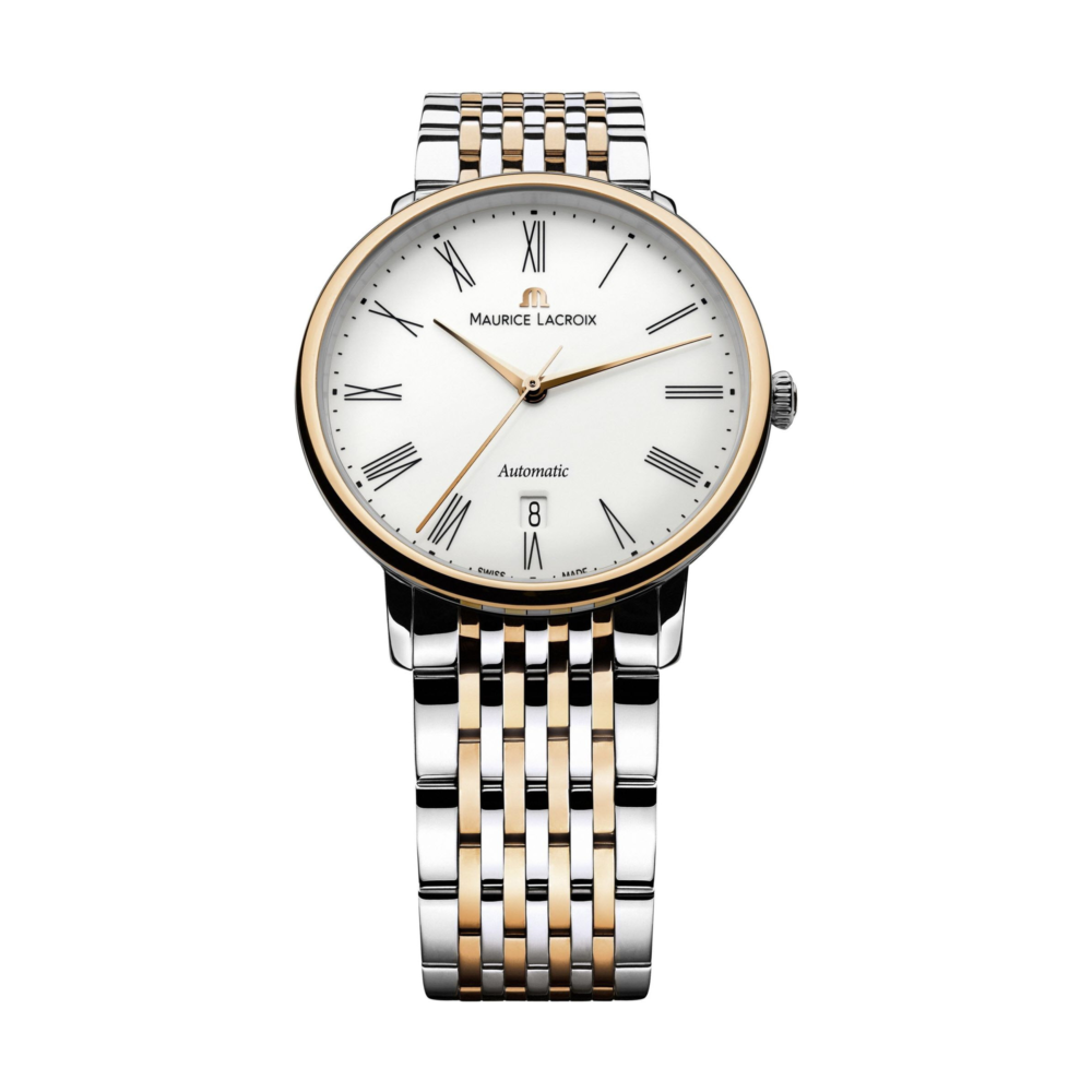 Maurice Lacroix – Les Classiques Gents Stainless Steel and 18t gold Automatic Bracelet Watch