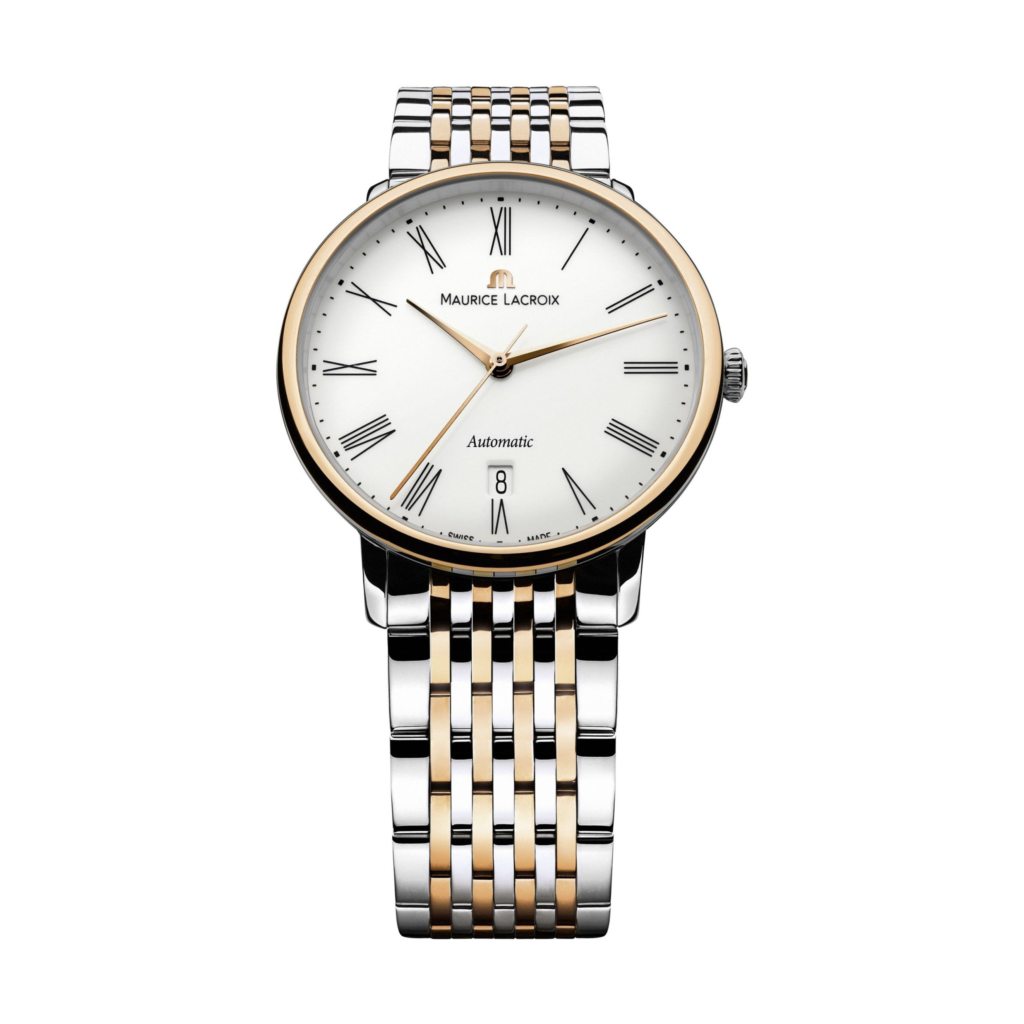 Maurice Lacroix Les Classiques Gents Stainless Steel and 18t gold Automatic Bracelet Watch Connard Son Ltd