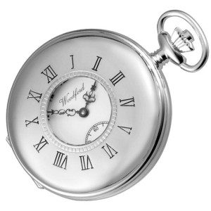 1004 Sterling silver Jewel lever Woodford pocket watch