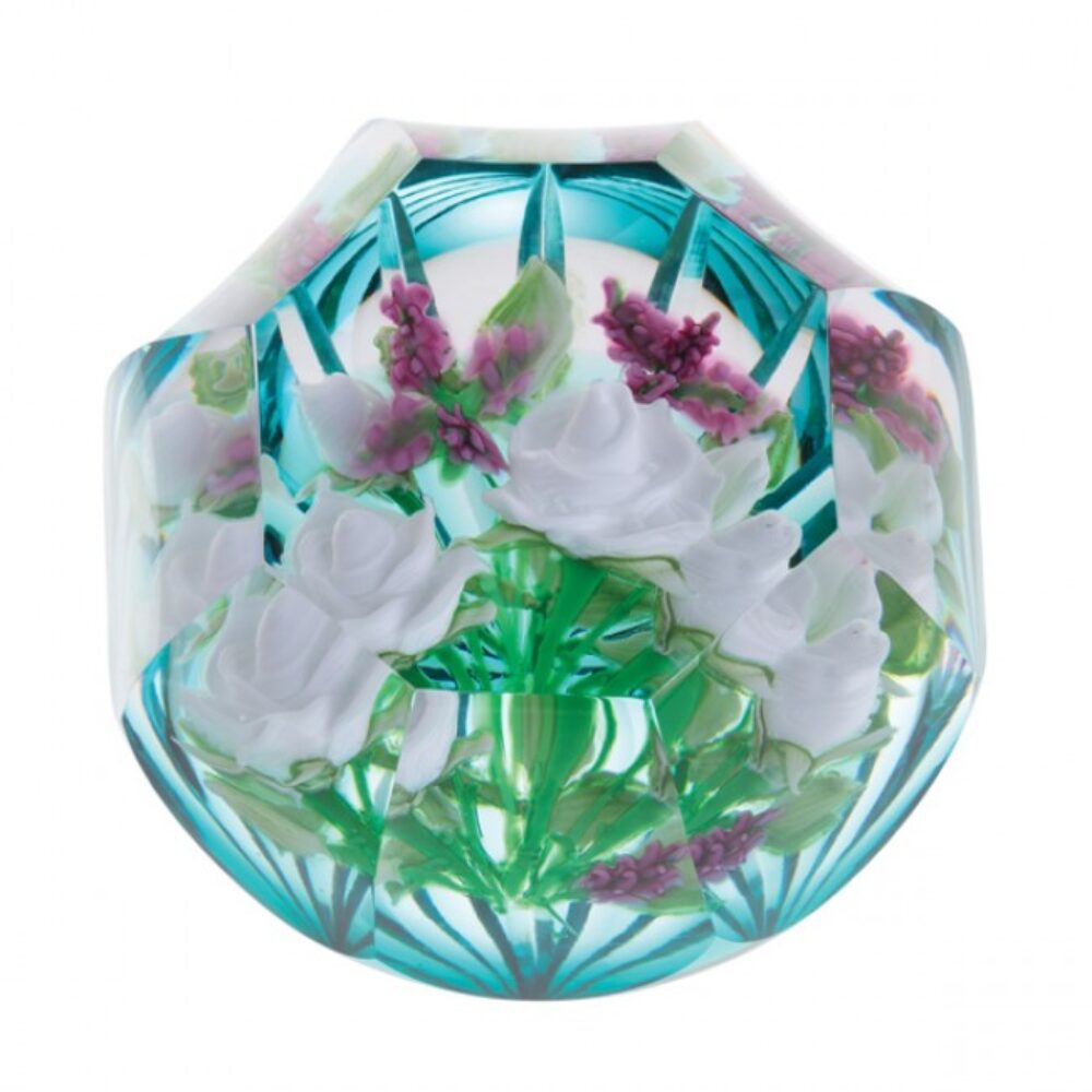Caithness Glass Lampwork – Friendship Bouquet Paperweight