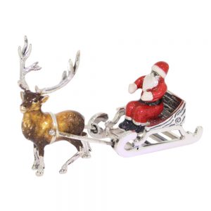 13394 Santa and reindeer sleigh