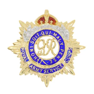 C558 Royal Army Service Corps brooch