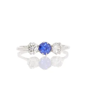 S111.4_Sapphire_and_diamond_three_stone_ring