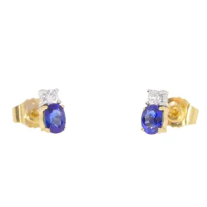 W417.2_Sapphire_and_diamond_2_stone_earrings_side