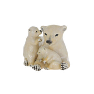 13625 Polar bear family side