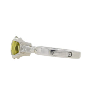 U173.4 Chrysoberyl single stone ring end